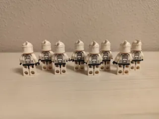 8 Clones LEGO Star Wars SW0201 - Lote N°5