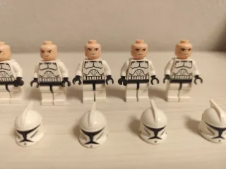 8 Clones LEGO Star Wars SW0201 - Lote N°5
