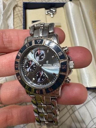Reloj Festina Acero Caja y Correa