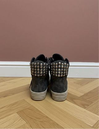 Scarpe ginnastica camouflage nere/grigie