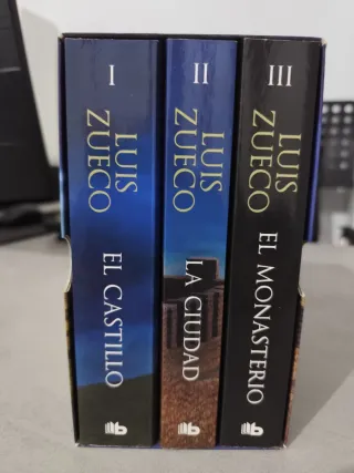 Libros Trilogía Medieval Luis Zueco