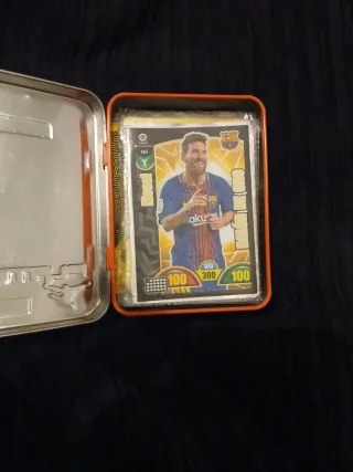 Cromos de fútbol Messi