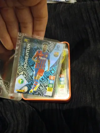 Cromos de fútbol Messi