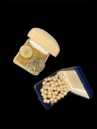 Lote de objetos antiguos