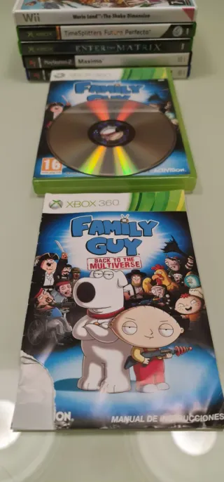 Xbox 360 Family Guy: Back to the Multiverse