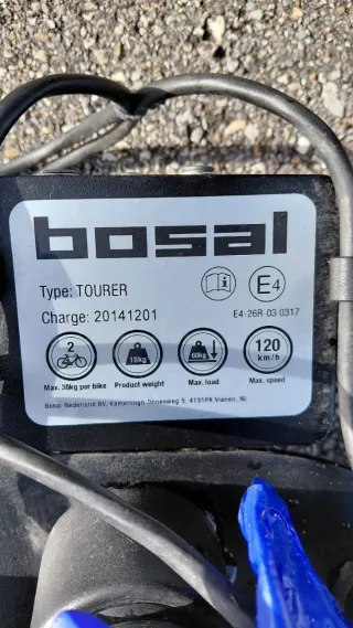 Portabicicletas plegable Bosal