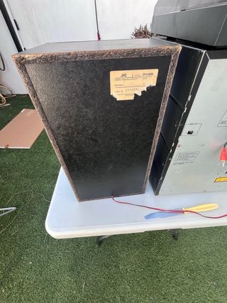 Equipo de música vintage retro JVC