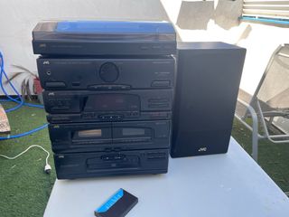 Equipo de música vintage retro JVC
