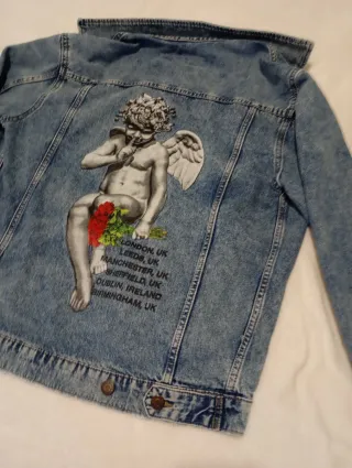 Chaqueta vaquera H&M Young thug talla S nueva