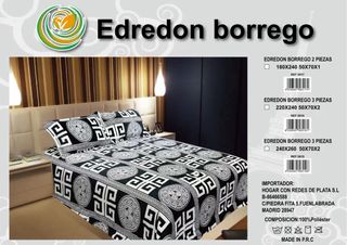 Edredón Borrego y Terciopelo