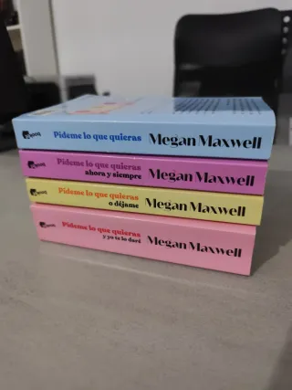 Libros Pídeme lo que quieras Megan Maxwell