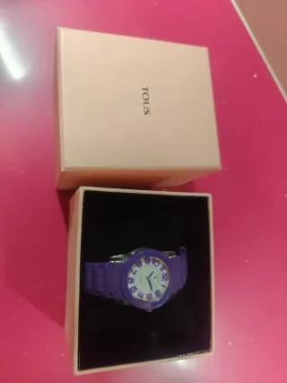 Reloj Tous Morado y Blanco