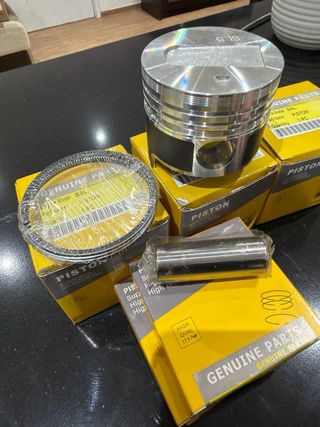 3 Pistões S3L com segmentos novos