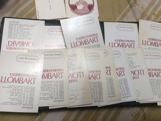 Cartera antigua piel cobrador años 60