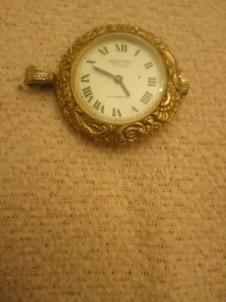 Reloj de bolsillo antiguo cuerda