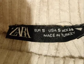 Pantalón Zara Talla S Beige