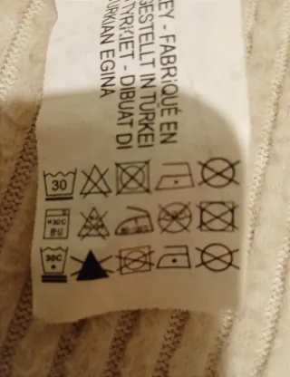 Pantalón Zara Talla S Beige