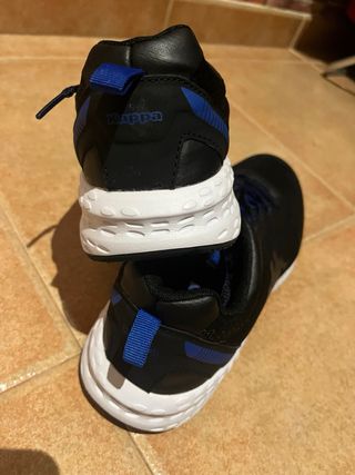 Zapatillas Kappa Hombre Negras y Azules