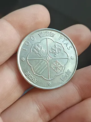 100 Pesetas 1966 *70 Plata Franco