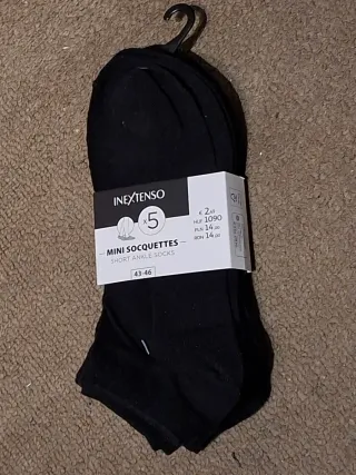 5 Pares Calcetines Tobilleros INEXTENSO 43-46
