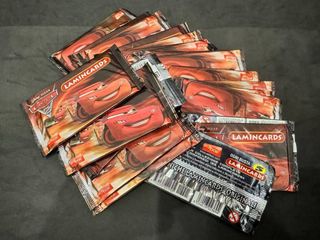 25 Bustine Edibas Lamincards Cars 2 Disney Pixar