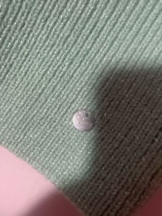 Jersey verde con brillos talla única