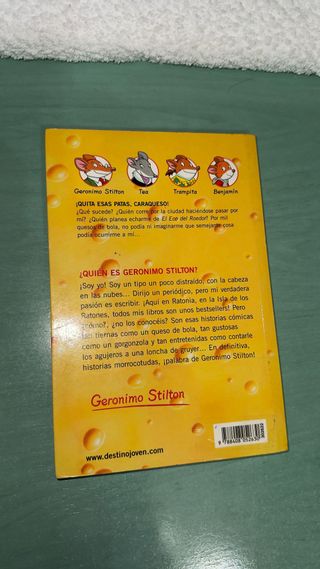 Libro Geronimo Stilton– Quita esas patas caraqueso