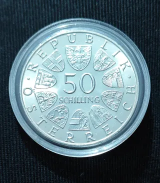 Austria 50 Chelines 1969 Maximiliano I