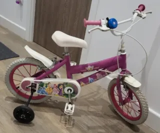 Bicicleta infantil princesas