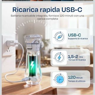 Nebulizzatore Portatile Silenzioso