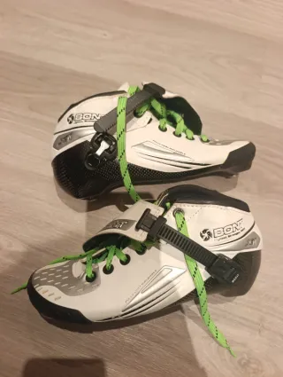 Botas Patines Velocidad Bont jet. Casi Nuevas