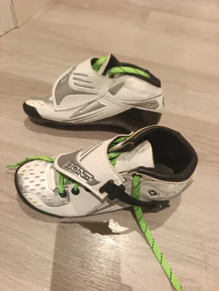 Botas Patines Velocidad Bont jet. Casi Nuevas