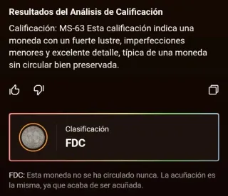 Moneda China 1 Mace 4.4 Candarines 1908