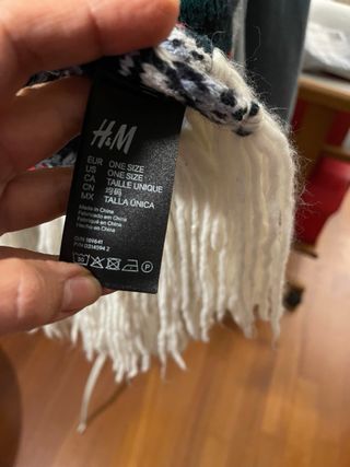 Sciarpa H&M fantasia etnica