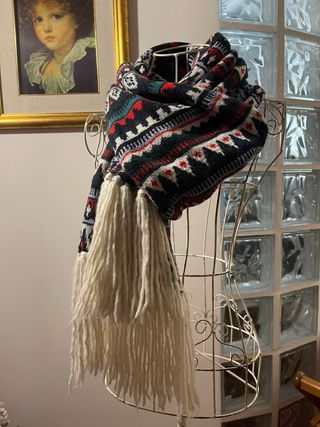 Sciarpa H&M fantasia etnica