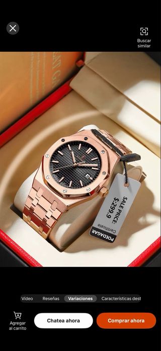 Reloj POEDAGAR 924 Lujo Hombre