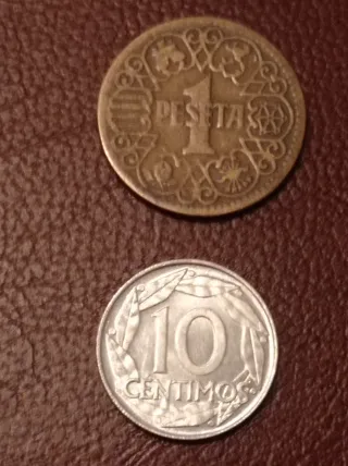 Lote 5 Monedas Pesetas