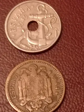 Lote 5 Monedas Pesetas