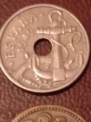 Lote 5 Monedas Pesetas