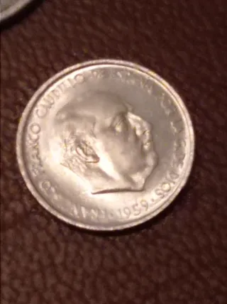 Lote 5 Monedas Pesetas