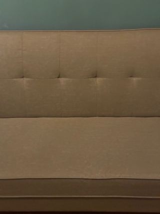 Sofá Cama 2 Plazas Gris/Beige