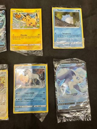 Set Carte Pokemon Holo Varie Calendario