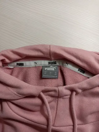 Chándal Puma Rosa y Blanco