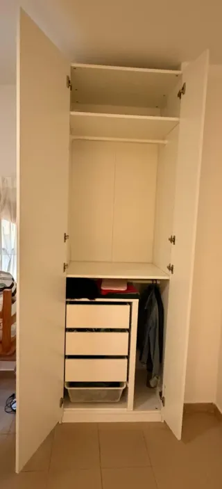 Armario IKEA PAX 75x60x236cm Blanco