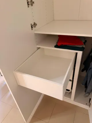 Armario IKEA PAX 75x60x236cm Blanco