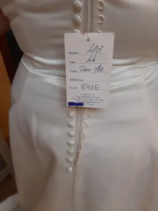 Vestido de Novia Blanco