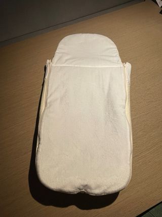 Saco invierno capazo. Velour crudo Tititnins