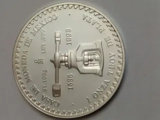 Onza de Plata Piedra de los soles 1993