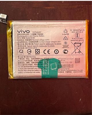 Batteria Vivo 1ICP6/64/87 Li-ion 5000mAh