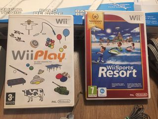 Nintendo Wii con 2 juegos y 2 mandos Revisada